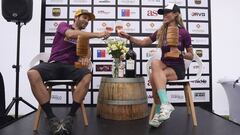 Tagle y Lavanchy celebran en la Gran Fondo Ruta del Vino