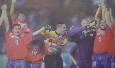 Los seis empates que Chile rescató en Argentina