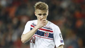 Odegaard con Noruega