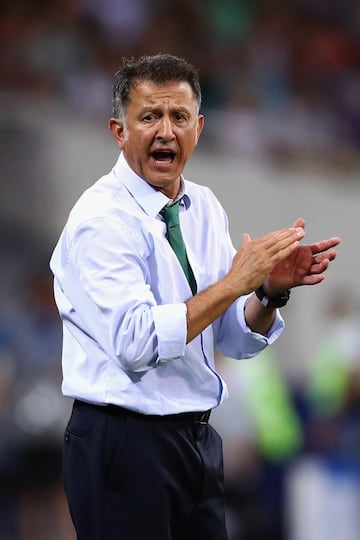 Los rostros de Juan Carlos Osorio en la derrota de México ante Alemania en la Confederaciones