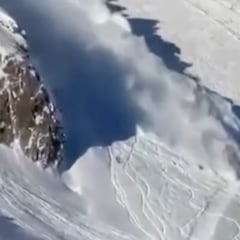 Ocho esquiadores, sepultados por una avalancha en un glaciar austríaco