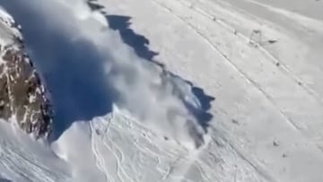 Avalancha glaciar Stubai