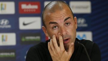 José Luis Sánchez Vera, entrenador del Atlético.