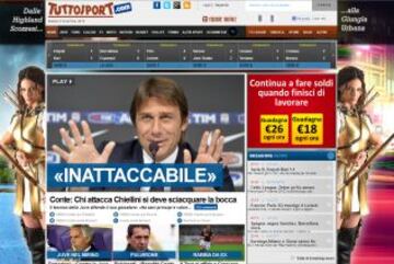 Portadas de la prensa extranjera