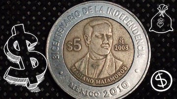 La cautivadora moneda de $5 pesos que ahora se vende hasta en 150 mil