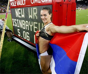 Isinbayeva es la más grande