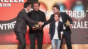 15/10/18 GALA DEL FUTBOL CATALAN
SERGIO GONZALEZ RUBI ESPANYOL