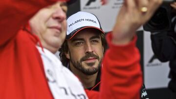 Fernando Alonso en Canadá.