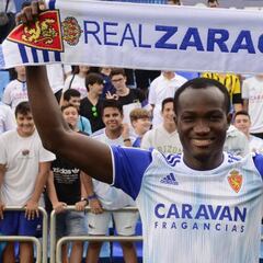 Dwamena: "Sólo hay un objetivo: la Primera División"