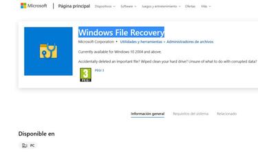 Trucos Windows 10: cómo recuperar archivos borrados