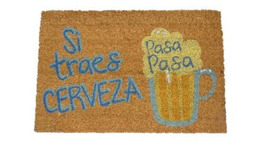 Empieza con buen pie: da la bienvenida a tus visitas con estos divertidos felpudos