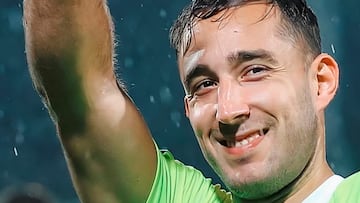 Ángel García Cabezali, con el AEK Larnaca.