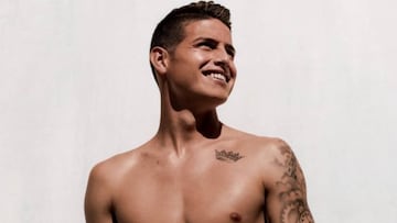 James Rodríguez, nueva imagen de Calvin Klein