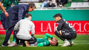 Erick Cabaco ha vuelto a lesionarse.