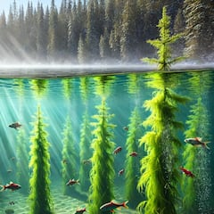 Scientists dump 1,500 Christmas trees into lake and what they discover leaves biologists speechless