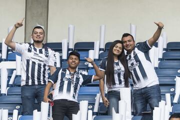 La afición dio color a la semifinal en el BBVA Bancomer