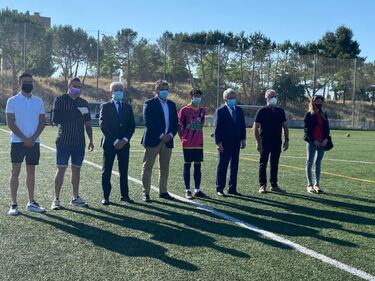 Cerezo, en otro homenaje para el ni?o Sa¨²l del CD Fairplay Parla