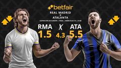 Real Madrid vs. Atalanta BC: horario, dónde ver, pronósticos y estadísticas