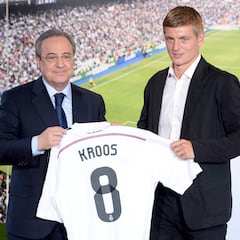 Florentino Pérez: “Kroos es uno de los grandes jugadores de la historia del Real Madrid”