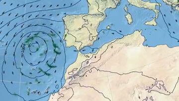 AEMET prevé fuertes lluvias este sábado: zonas con aviso