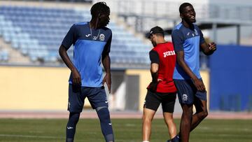 26/09/19 ENTRENAMIENTO FUENLABRADA 
 PATHE CISS NTEKA