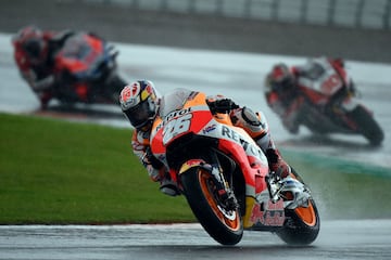 Dani Pedrosa durante el GP de Valencia disputado en el circuito de Cheste. 