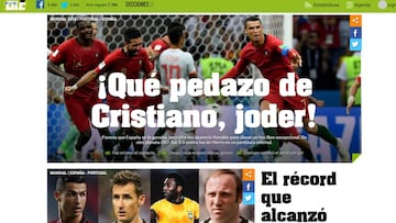 Asombro mundial: "¡Qué pedazo de Cristiano Ronaldo!