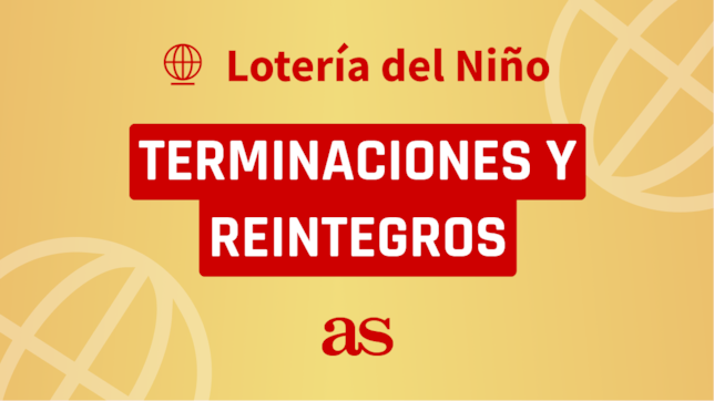 Terminaciones y reintegros de la Lotería del Niño 2025: comprobar lista de números premiados