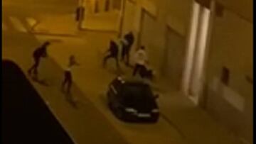 Un joven sufre una brutal paliza en el barrio de San Blas