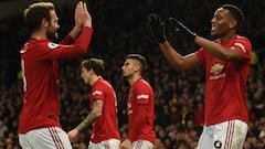 Rashford y Mata lideran al United en el triunfo sobre el Norwich