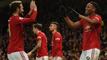Rashford y Mata lideran al United en el triunfo sobre el Norwich