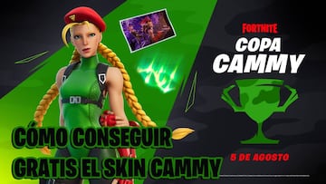 Skin Cammy en Fortnite; cómo conseguirlo gratis en la Copa Cammy: hora y cómo participar