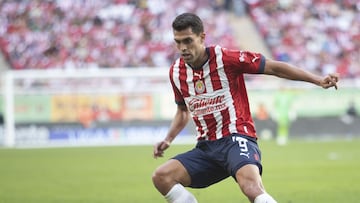 Daniel Rios de Guadalajara durante el partido Guadalajara vs Querétaro, Correspondiente a la Jornada 05 del Torneo Clausura 2023 de la Liga BBVA MX, en el Estadio Akron, el 05 de Febrero de 2023.