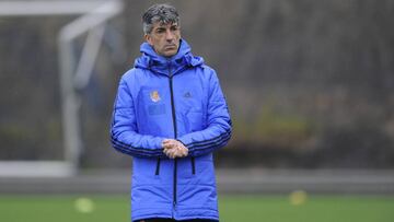 Imanol Alguacil confía en revertir la dinámica del equipo en Anoeta.