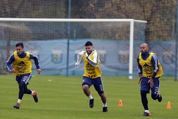 Buenos Aires 17 Mayo 2018, Argentina
Preparativos de la seleccion Argentina en el Predio de la AFA en Ezeiza, donde estÃ¡n 

Foto Ortiz Gustavo
