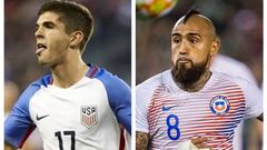 Valor de mercado del plantel de USA casi duplica al de Chile