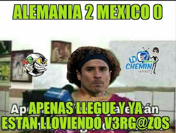 A reír un rato con los 40 memes del México vs Alemania