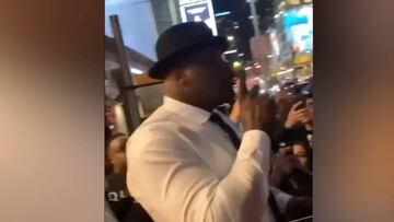 Shaq llega al Staples Center y hace este increíble gesto