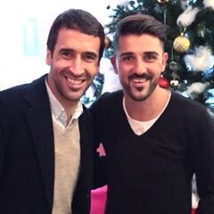 Raúl y Villa esperan un Clásico con goles desde Nueva York