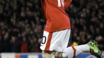 <b>DECISIVO.</b> Cuatro goles ha marcado Rooney en la eliminatoria ante el Mil¨¢n.