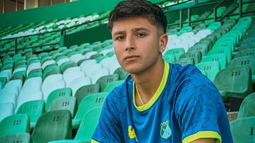 Juan Castilla, nuevo jugador del Deportivo Cali.