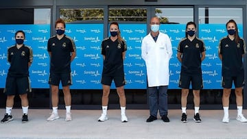 Las jugadoras del Real Madrid han pasado el reconocimiento m&eacute;dico.