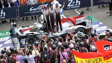 Toyota y Alonso, campeones en Le Mans. 