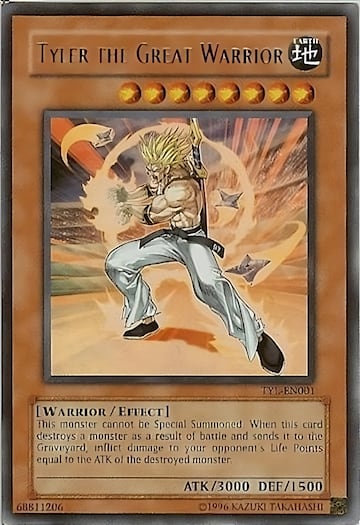 yugioh tyler the great warrior trunks dragon ball z