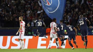 PSG 3 - Leipzig 2: resumen, goles y resultado de la Champions