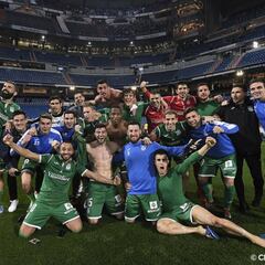 El Leganés festeja su gesta: "En Leganés los sueños se cumplen"