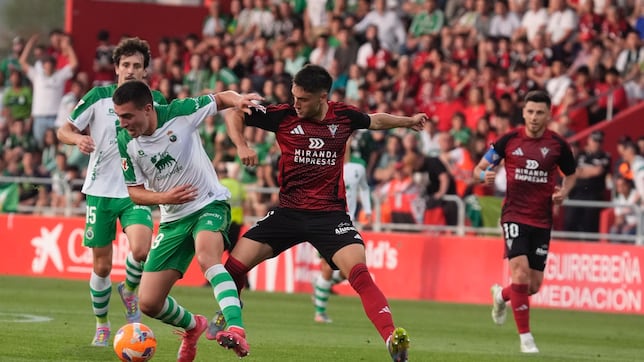 El Mirandés sigue queriendo hacer historia y tumba al Racing