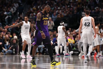 LeBron James #23 de Los Angeles Lakers .   Sam Hodde/Getty Images/AFP (Photo by Sam Hodde / GETTY IMAGES NORTH AMERICA / Getty Images via AFP)