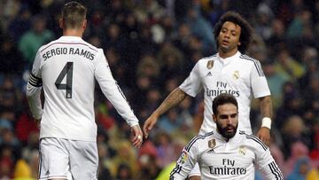 Ramos, Marcelo y Carvajal.