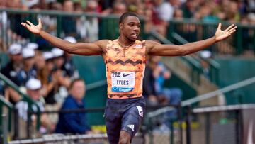 Noah Lyles, el nuevo rey de 200: m¨¢s r¨¢pido que Bolt a los 20